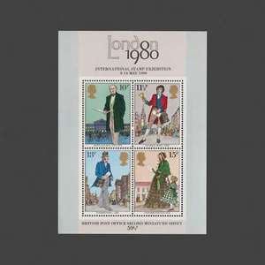 Hoja en miniatura Death Centenary of Sir Rowland Hill 1979 (SG MS1099) - Imagen 1 de 1