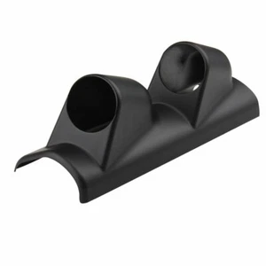 Universal Negro Doble Pilar Calibre Pod Montajes 52mm Medidores para el Pilar A del Vehículo - Imagen 1 de 8
