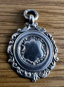 HM SOLID SILVER GEORGE V WATCH FOB – 1930 - Picture 1 of 5