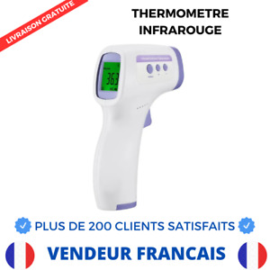 Thermomètre Frontal Infrarouge Numérique Sans Contact Bébé Enfant Adultes Rapide