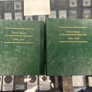 1999 - 2009 WASHINGTON QUARTER ✪ 224 COIN SET ✪ 25C COIN ALBUM W/ SILVER PROOFS - Picture 1 of 19