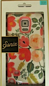 New-Sonix Lenntek Inlay Case Samsung Galaxy Note 4- Botanical Rose - Picture 1 of 8