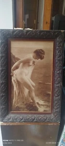 Nue Art Nouveau SIGNÉ - Imagen 1 de 13