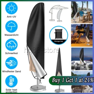 Parasol Banana Umbrella Cover Waterproof Cantilever Outdoor Garden Patio Shield- - Picture 1 of 20