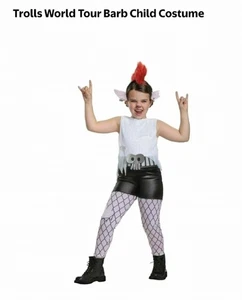 TROLLS WORLD TOUR BARB Child Costume - Picture 1 of 7