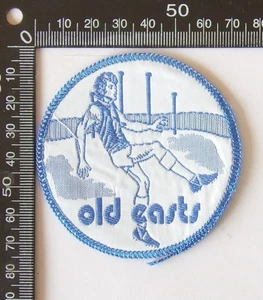 Vintage Old East Fremantle Football Club WAFL Patch Woven Cloth Sew-On Badge - Picture 1 of 1