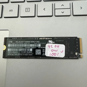Western Digital WD Black SN850X 1TB GEN 4 SSD Game Drive WDBB960010BNC - Afbeelding 1 van 1