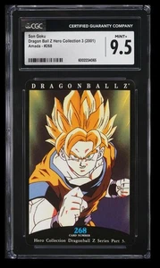 2001 Amada Hero Collection 3 Son Goku CGC 9.5 Japanese #268 Special Data Card - Picture 1 of 2