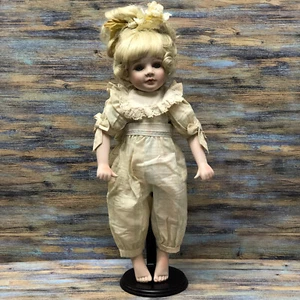 Amy By Jane Zidjunas Bambola di Porcellana 17” Vintage Toy Doll Collezionisti Casa Cacciata - Foto 1 di 14