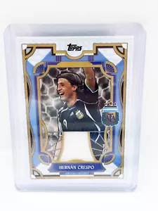 2024-25 Topps Team Set Argentina Hernan Crespo Relic Match Worn Patch - weiß - Bild 1 von 2