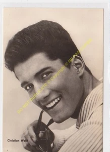 RPPC STAR Ak Christian Wolff Foto Steffen Edit Starfoto - Picture 1 of 2