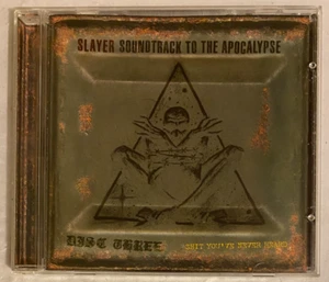 Slayer – Soundtrack To The Apocalypse: Shit You've Never Heard CD 2003 - Picture 1 of 3