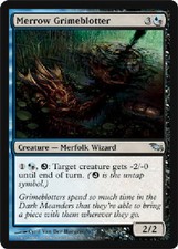 MERROW GRIMEBLOTTER X4 4 4X Shadowmoor MTG Magic the Gathering Cards DJMagic