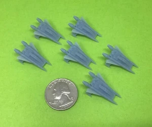 Terran Starfighters (Set of 6) Wargame Miniatures - Picture 1 of 7