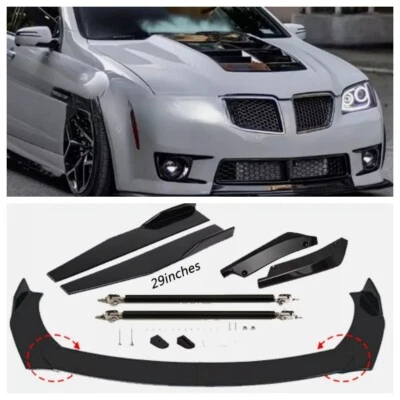 For Pontiac G8 GT Front Bumper Spoiler Kits /Side Skirt /Rear Lip/Strut Rod US Foto 1 de 4