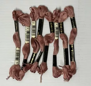 8 Skeins DMC Embroidery Floss Color #224 - Shell Pink Light - Picture 1 of 2