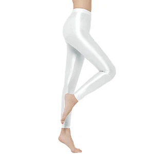 Women Shiny Yoga Pants Dance Running Active Performance Tights,Pants Clubwear - Picture 1 of 66