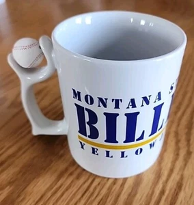 Billings Montana State Yellow Jackets Baseball Spinners Mug Ceramic Coffee Cup - Picture 1 of 6