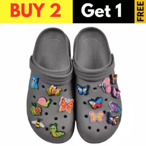 Butterfly Charms, PVC Shoe Decor Jibbitz Set for Crocs Shoes - Picture 1 of 8