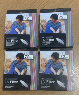 Vivitar UV72 72mm 4-Piece Camera Lens Filter - Image 1 of 4