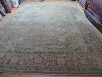 9' X 12' SAFAVIEH Hand Made Pak Persian Tabriz Haji Jalil Wool Rug Organic Nice 