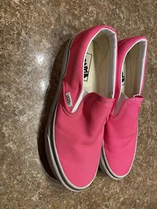 Vans Canvas Sneakers Pink Herren 6,5 Damen 8 EUc - Bild 1 von 5