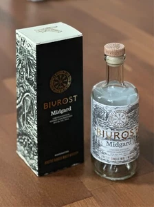 Bivrost Midgard (Fl. 343/6265), leere Flasche und Umverpackung aus Pappe - Bild 1 von 1