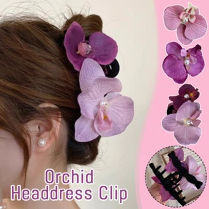 Seide Haarblume Clips Haarnadel Blume Haarkrallen Kopfbedeckung Haarschmuck Damen - Bild 1 von 17