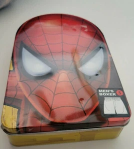 Marvel Spider Sense Spiderman Herren Boxer blau rot in Sammeldose Größe S - Bild 1 von 6