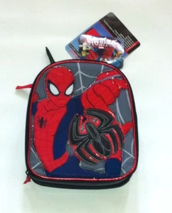 BNWT Marvel Ultimate Spiderman Deluxe Expandable Lunch Kit Bag - Picture 1 of 1