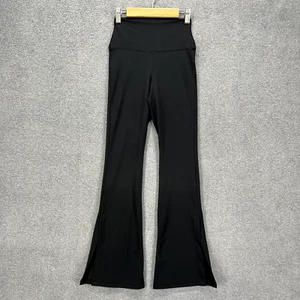 Yogalicious Lux Chelsea Side Split 7/8 Flare Black Leggings Damen XS Wide Leg - Bild 1 von 13