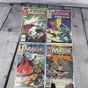 Marvel Comics MAGIK STORM ILLYANA #1-4 NM COMPLETE LIMITED SERIES 1983