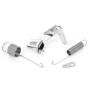 Car Carburetor Throttle Cable Bracket With Dual Return Spring Set Stainless - Picture 1 of 13