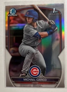 2023 Bowman Draft Chrome Michael Carico 1st Refractor - Picture 1 of 2
