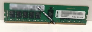 7X77A01303 - 16GB TruDDR4 2666 MHz (2Rx8 1.2V) RDIMM for ThinkSystem 01DE973 - Picture 1 of 1