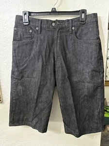 Levis Herren 569 Loose Straight Fit Jeansshorts Größe 32 Schwarz - Bild 1 von 8