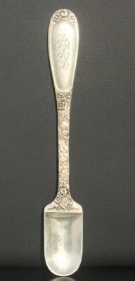 CUCHARA DE ALIMENTACIÓN INFANTIL STIEFF KIRK ROSE RARA Foto 1 de 4