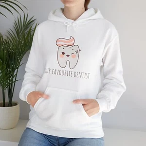 Unisex Heavy Blend™ Hooded Sweatshirt "Your Favorite Dentist" - Picture 1 of 36