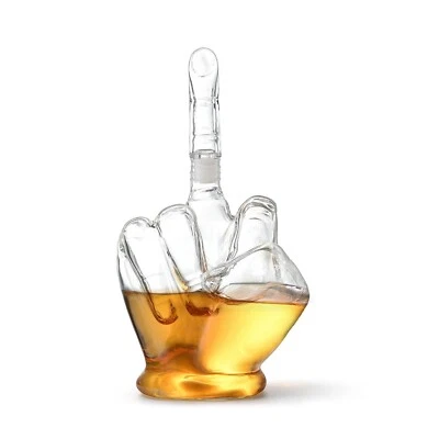 Middle Finger Whiskey Decanter - Image 1 of 4