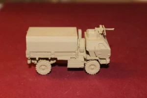 1-72ND SCALE 3D PRINTED IRAQ WAR U.S. ARMY M1078 LMVT COVERED BED WITH MG - Picture 1 of 4