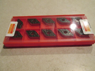 10 Pack Sandvik Coromant DNMG 15 04 08-PR 4325 Turning Insert **NEW** - Image 1 of 4
