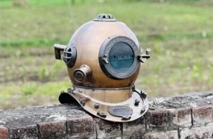 Anchor 1921 Engineering Tauchhelm | Deep Sea Scuba Diver Helm | Marine Nau - Bild 1 von 7