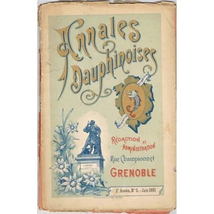 ANNALES DAUPHINOISES Embrun Alexandre MILON Tramway VOREPPE CONCORDAT Juin 1901 - Picture 1 of 1
