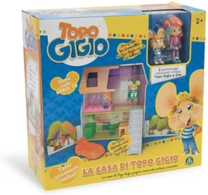 GROSSE SPIELE MAUS GIGIO HAUS MIT 2 FIGUREN - Bild 1 von 6