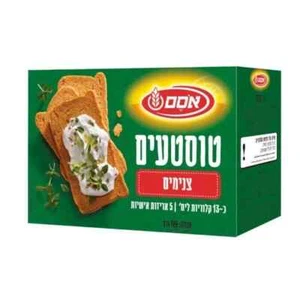 5× Osem Melba Toast - je 100g - koscher zertifiziert - knuspriger Snack aus Israel - Bild 1 von 2