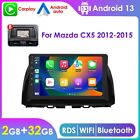 32GB Android 13 Carplay Wifi Car Stereo Radio GPS Navi For Mazda CX-5 2012-2015