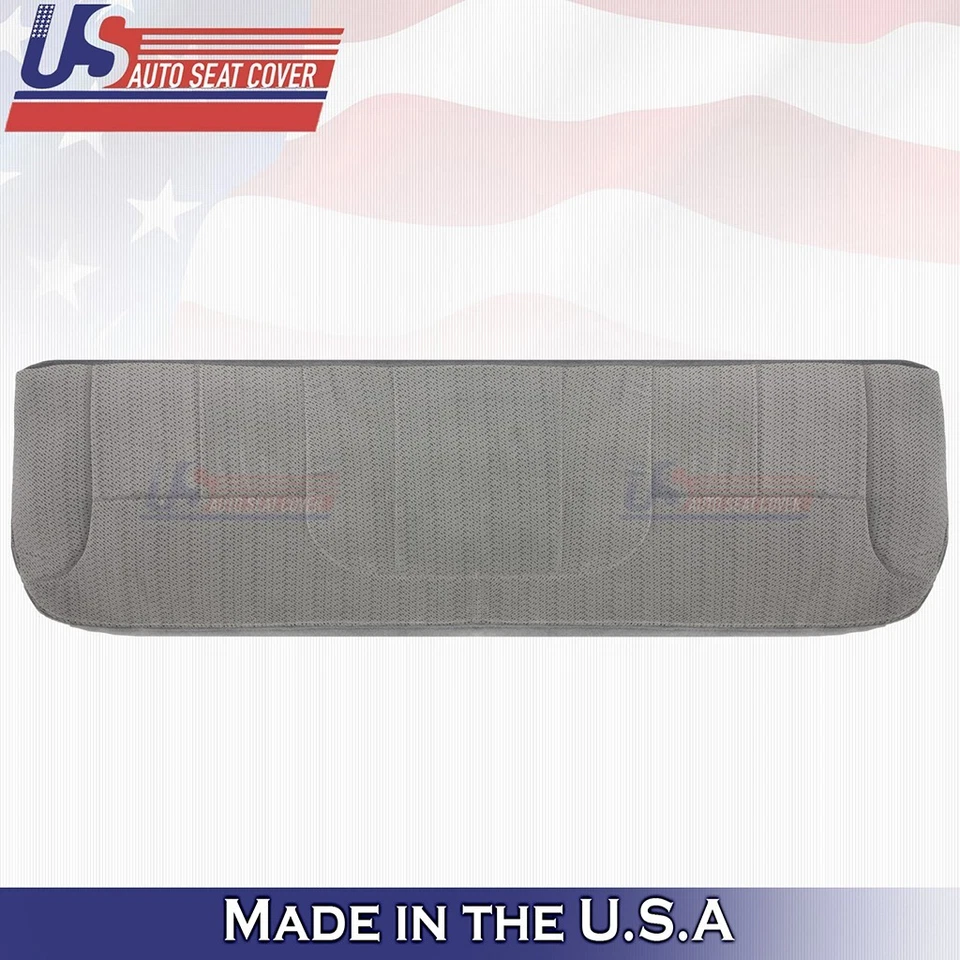 Cubierta de tela inferior gris del banco trasero gris 1995 a 2000 para Chevy Silverado 2500 3500 Foto 1 de 4