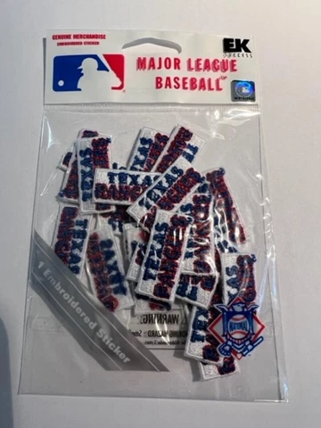 Bag of 24 MLB Texas RANGERS Iron-On Patches.MINT.Baseball FAST same day SHIPPING Cover