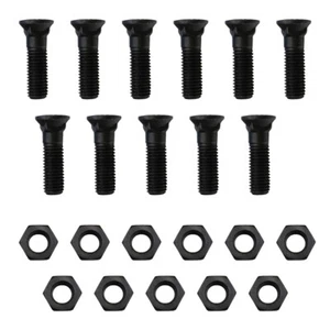 11 - Plow Bolt & Nut for Blades/ Cutting Edge 5/8-11x2 1/4 - Dome Head - Picture 1 of 9