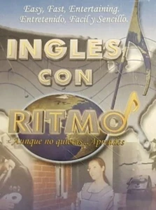 Ingles Con Ritmo: Nivel 1-3, 56-Disc Set AUDIO BOOK CD learn to speak English - Foto 1 di 1